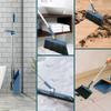 Folding Broom Dustpan Floor Brush Set Long Handle 180°Rotating Floor Broom Squeegee Dustpan Set Durable Home Clean Tools