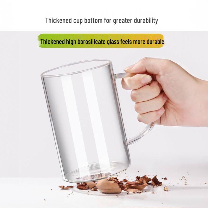 ZISIZ 1 Liter Office Glass Tea Infuser Cup