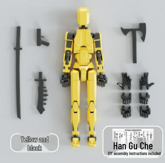 Scythe Multi-Joint Movable Doll: Inspire Children's Creativity & Imagination!
