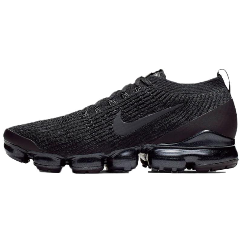 Nike Air VaporMax Flyknit 3.0 Triple Black Running Shoes AJ6900-004