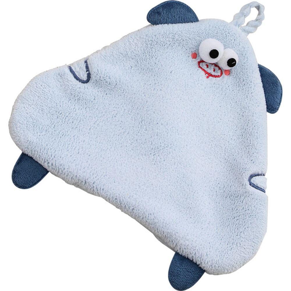 2Pcs Microfiber Korean Pig Dishcloth Cute Children's Handkerchief Pig Wiping Towel Bedroom