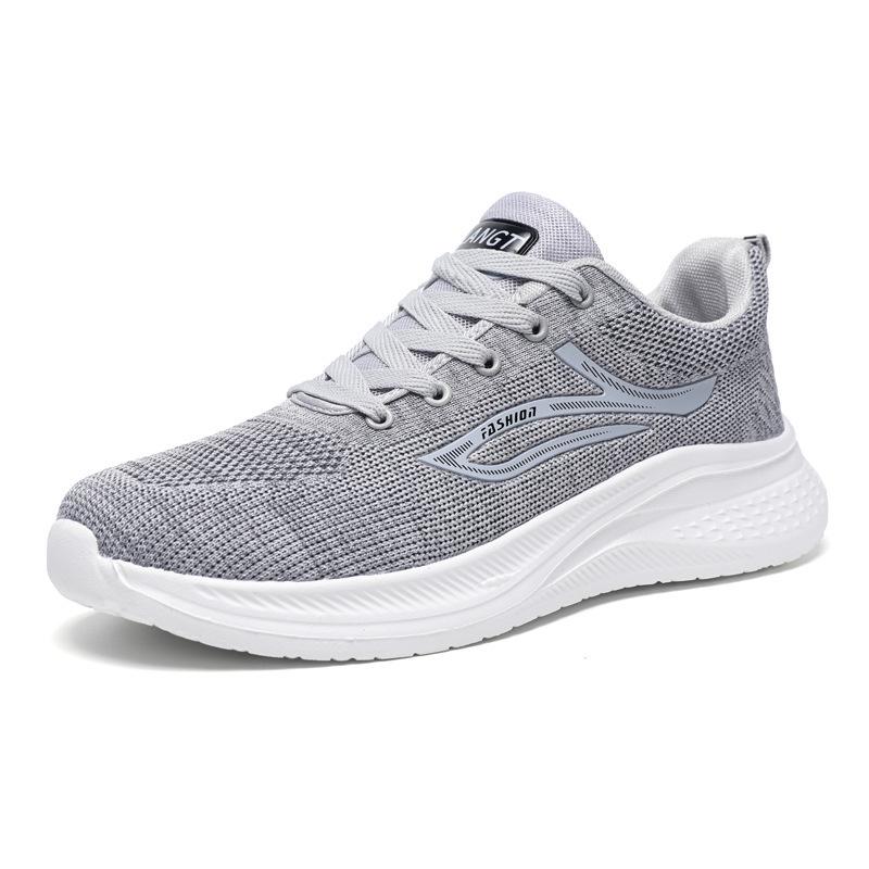 Men's Lightweight Knit Casual Running Shoes - Breathable & Versatile Soft Sole