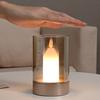 Yousheng LED Night Light with Gesture Control Soft Glow Flicker Free Motion Sensor Technology Bedside Lamp Simulation Candle Decor