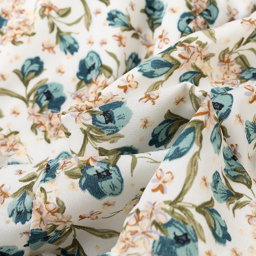 2025 Spring Women's European and American Style Printed Sling Dress