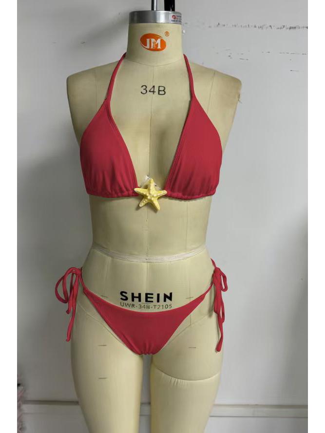 Ocean World 3D Starfish & Seashell Bikini Swimsuit