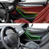 1 para Samochodowe Wewnętrzne Czarne Klamki Drzwiowe Panel Pokrywy Listwy Wykończeniowe dla BMW X1 E84 2009 2010-2015 Akcesoria Wewnętrzne Części 51412991775