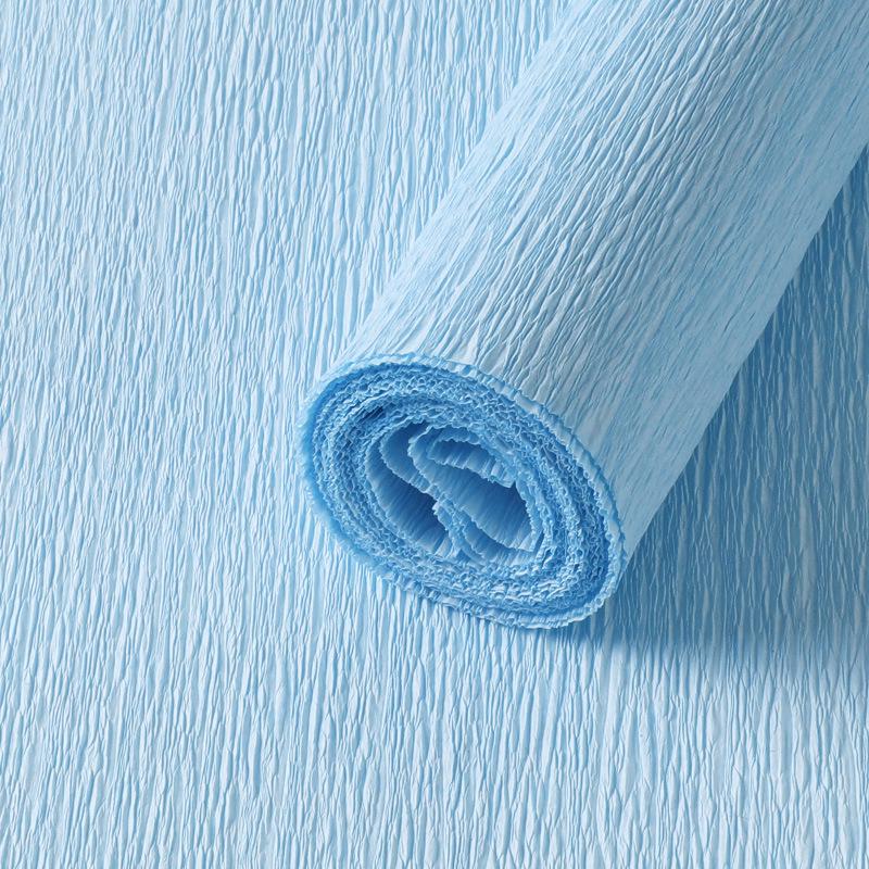 Farbiges Krepppapier für Blumenverpackungen und DIY-Floralkunst