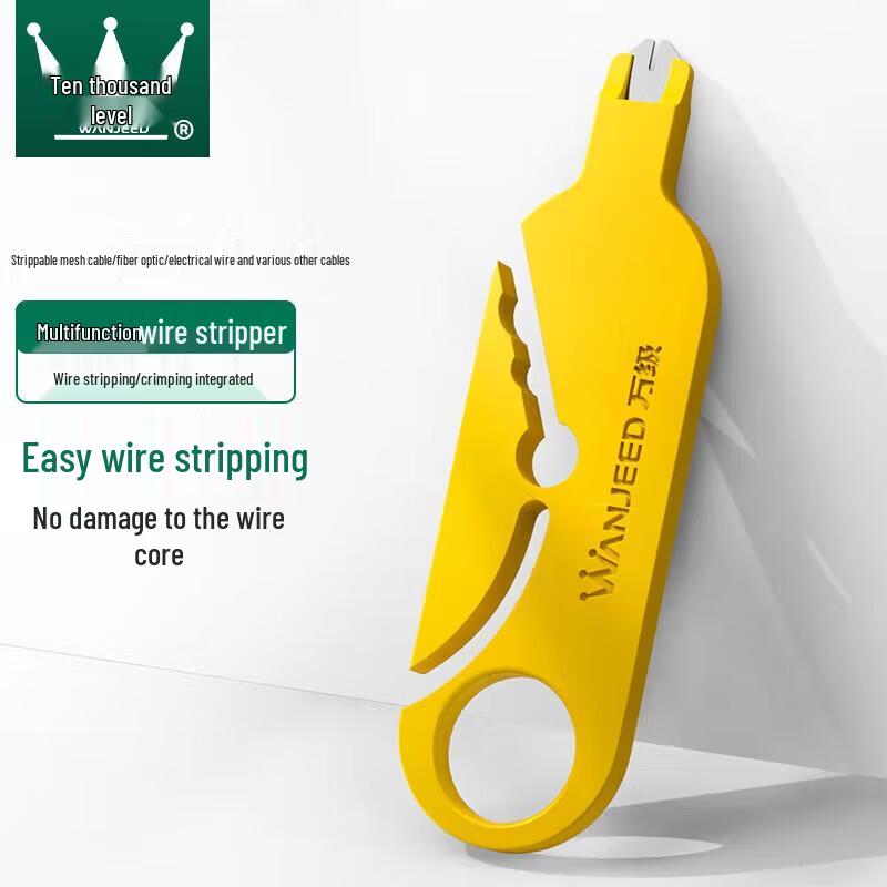 WANJEED Universal Wire Stripper & Punch Down Tool