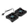USB Mini Laptop Fan Stand Notebook Foldable Folding Fan Cooler Notebook Cooling Pad Radiator Cooler Master Computer Accessories