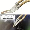 Smooth Tip Plastic Welder Head Stainless Steel Elbow Smooth Head Welding Tools  Car Bumper Repair
