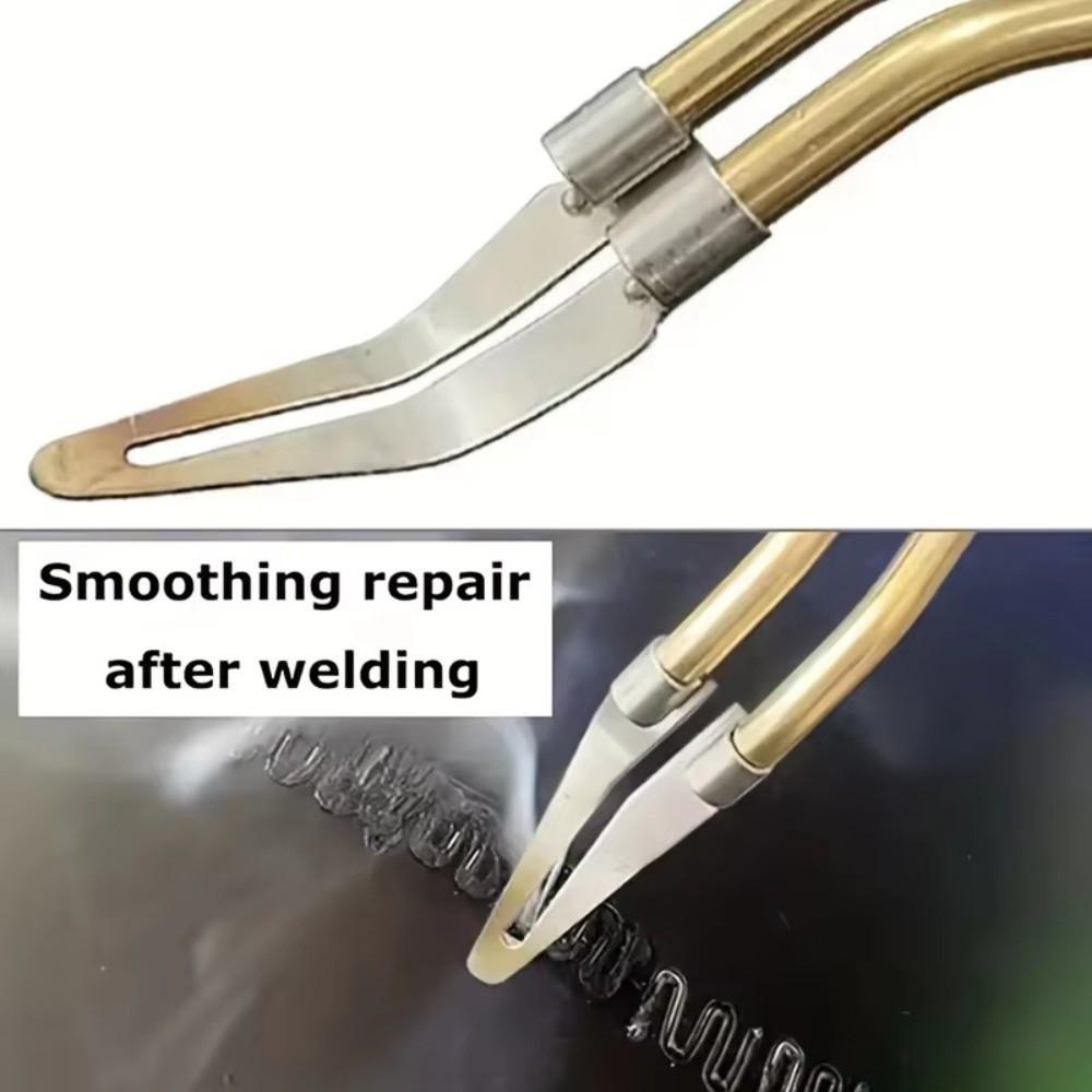 Smooth Tip Plastic Welder Head Stainless Steel Elbow Smooth Head Welding Tools  Car Bumper Repair