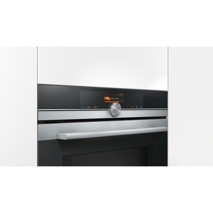 SIEMENS - HM676G0S6 - Four Avec Micro-ondes Intégré - 67l - Pyrolyse - Inox