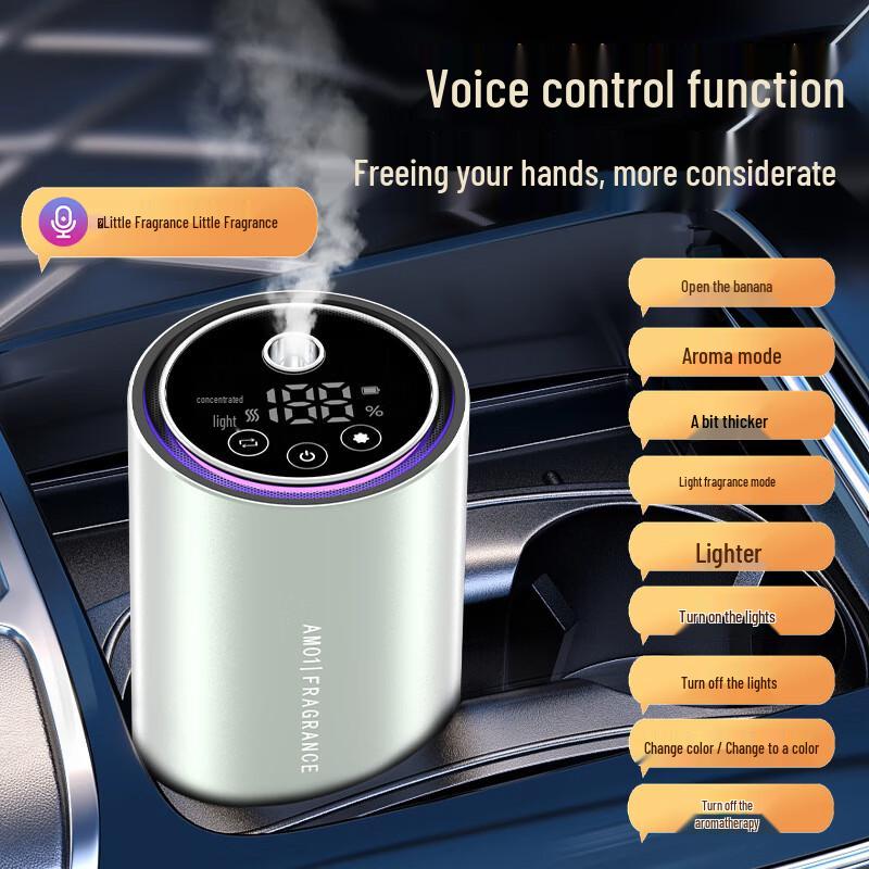 MDNG Voice Smart Rechargeable Car Aroma Diffuser