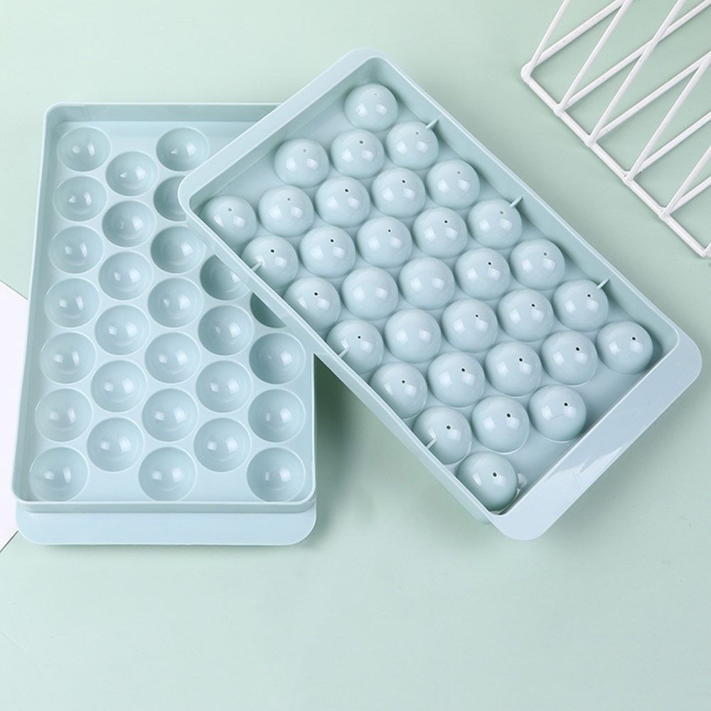 Ice Ball Box Ice Cube Molds Easy-to-demold Freezer Ice Cube Trays Gifts Silicone Ice Maker