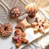 Christmas DIY Tree Decoration Foam Ball Snowflake Christmas Tree Gingerbread Man Pendant Christmas Pendant Ornament
