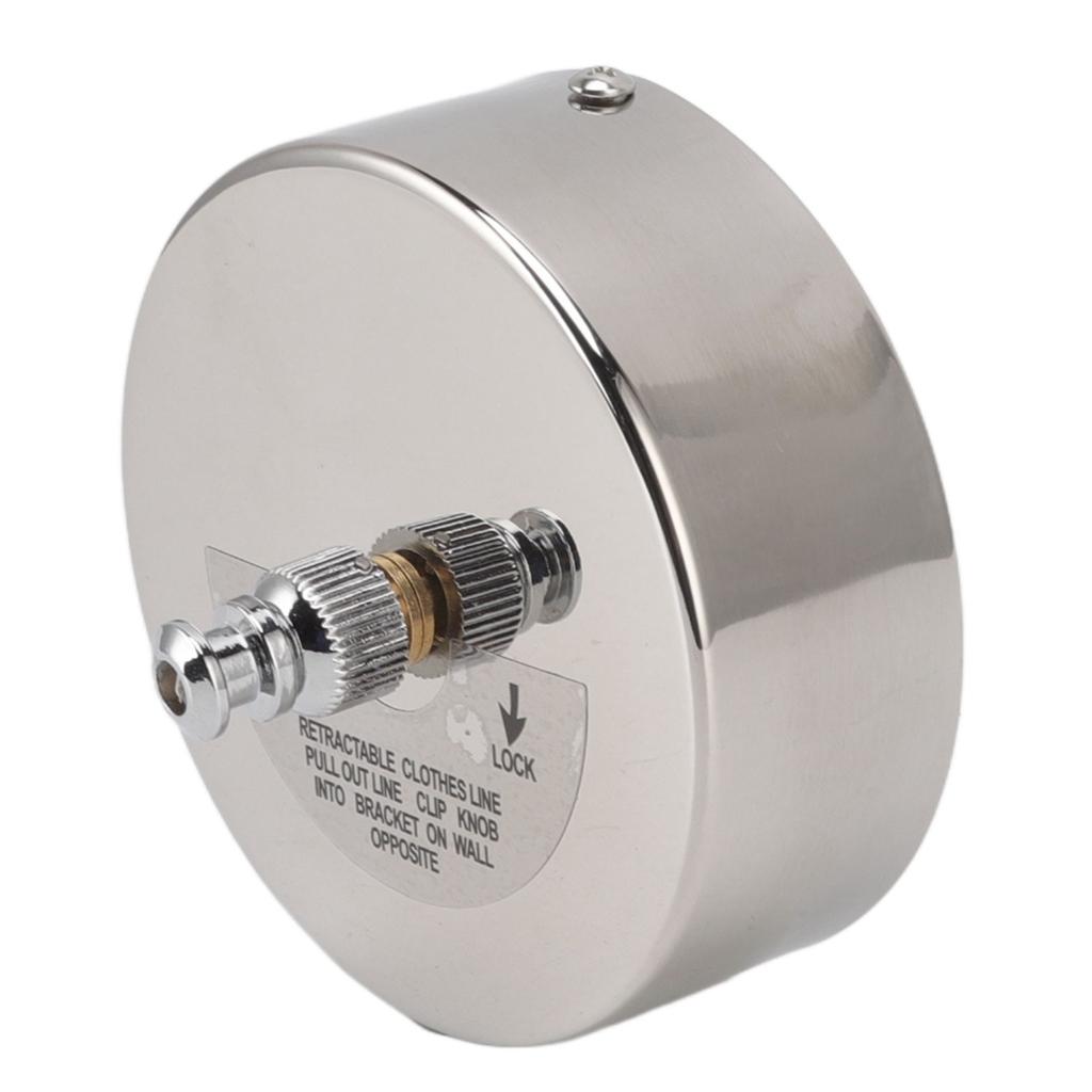 Retractable Clothesline 304 Stainless Steel Safety Auto Retraction Double Pulley Laundry String Line for Indoor Outdoor