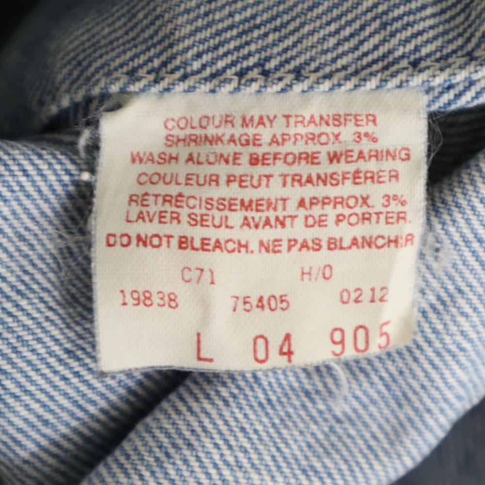 Levi's 80s 90s Made in Canada Old Denim Jacket L jeans Men's Used