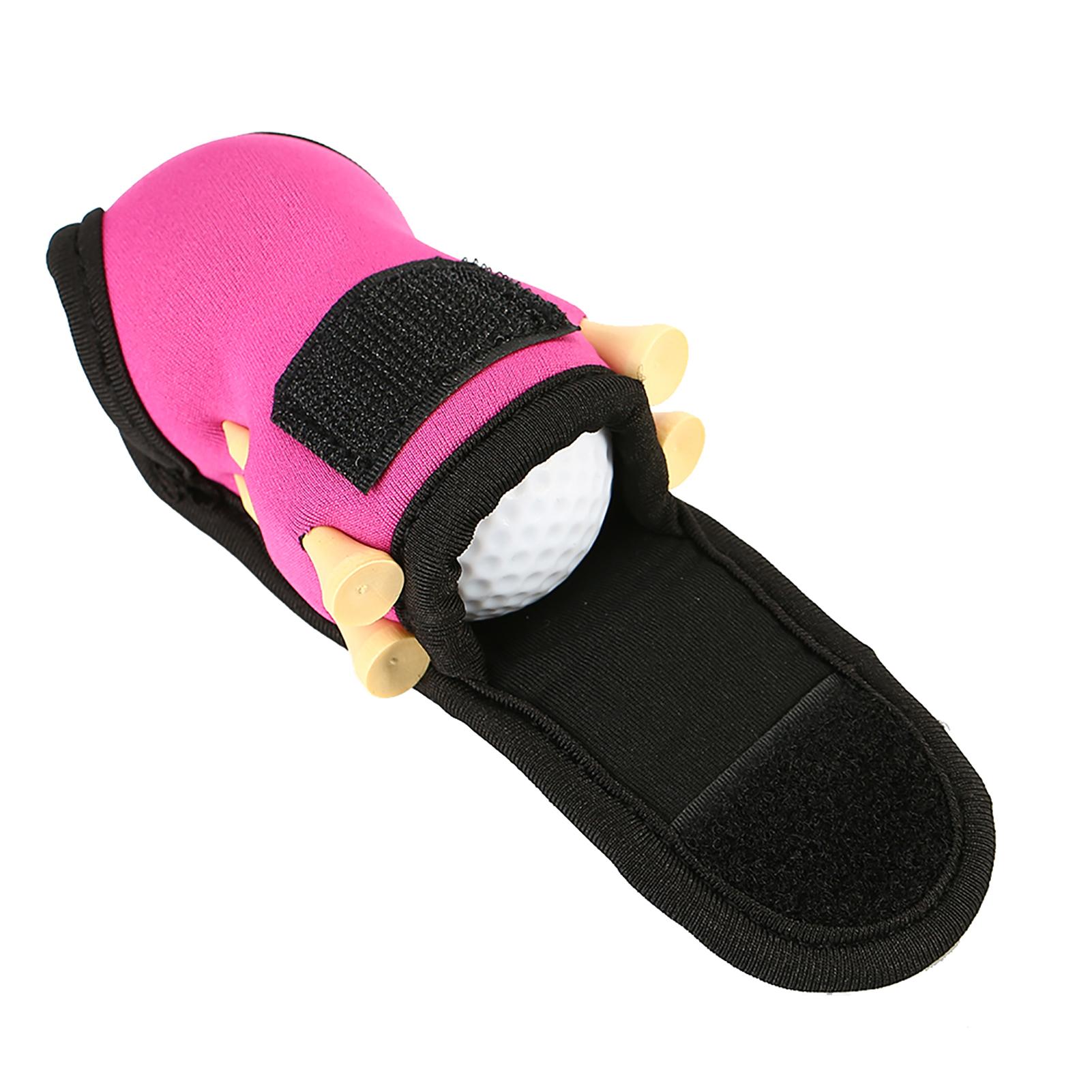 

Держатель для сумки с мячом для гольфа, органайзер для гольфа, спортивные аксессуары для гольфа (розовый)