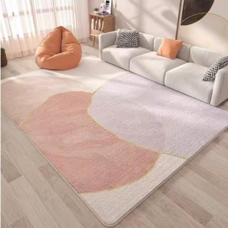 

Morandi Light Luxury Premium Living Room Carpet Home Bedroom Non-slip Machine Washable Carpet 60*90cm