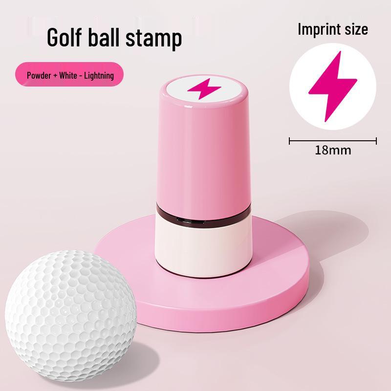 Quick-Dry Waterproof Golf Ball Marker Stamp - Various Patterns and Styles