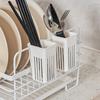 CCA83-Multifunctional Kitchen Chopsticks Holder Hanging Drain Box Organizer Storage Rack Save Space Hanging Tableware Holder
