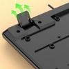 K15 Corded Computer Keyboard Ergonomic Typing Solution With Premium ABS Material For Work and Play