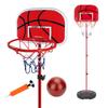 Mini Basketball Hoop with Ball and Pump Portable Basketball Hoop Adjustable Basketball Hoop Set Indoor Outdoor Play for Kids