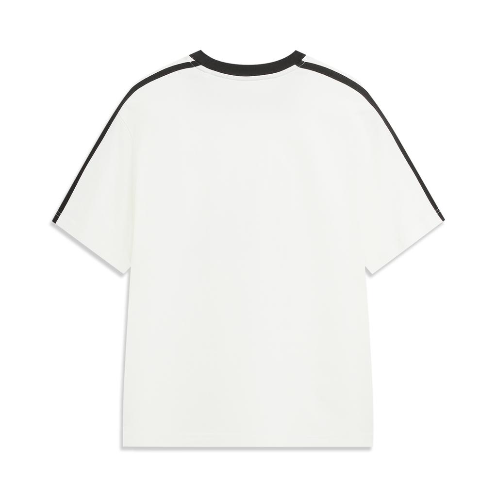 Li Ning Sports Life Collection T Shirt Unisex Ivory ATSW263-2