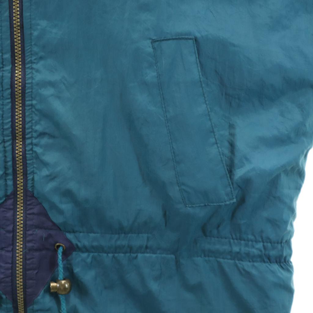 British Mist 90s Old Jacket M Blue Green Reversible Men's Used