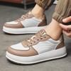 Men's Walking Shoes Wide Toe Leather Sneakers For Men Outdoor Non-Slip Large Size 48 Comfy Barefoot Classic Casual Sports Shoes