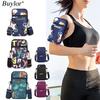 Buylor Bolsa de Celular Esportiva para Corrida Pequena de Nylon para Mulheres Transversal de Ombro Bolsa de Braço para Celular de Viagem ao Ar Livre Porta-Chaves