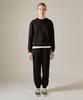 Basic House Women'S Fleece-Lined Jogger Fit Training Pants Black Wypt7151