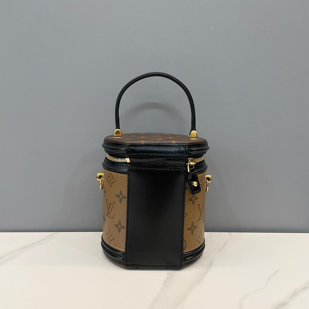 [Pre-Owned] Louis Vuitton Cannes 'Brown Monogram Reverse Canvas' - Excellent #K092WE