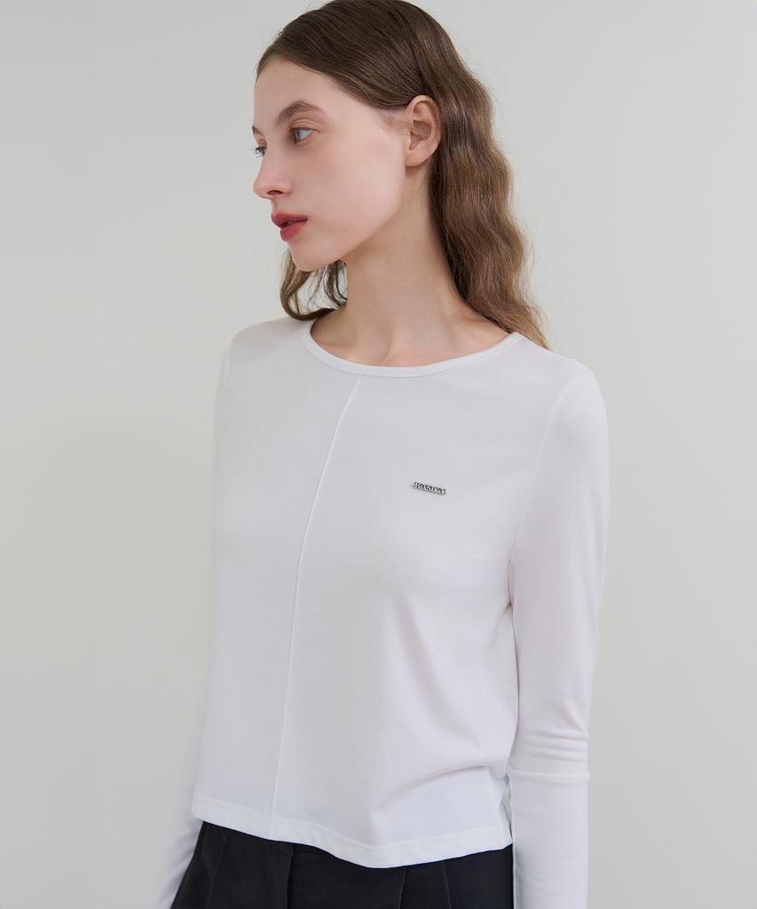 BASIKA Pintuck Long Sleeve T-Shirt_5 Colors