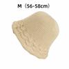 Sun Protection Women Sun Hat Wave Pattern Fisherman Hat New Knitted Fisherman Hat  Women's Spring