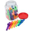 Kikutani Plastic Kazoo, 6 Colors x 4 of Each, Total of 24, KZC-01