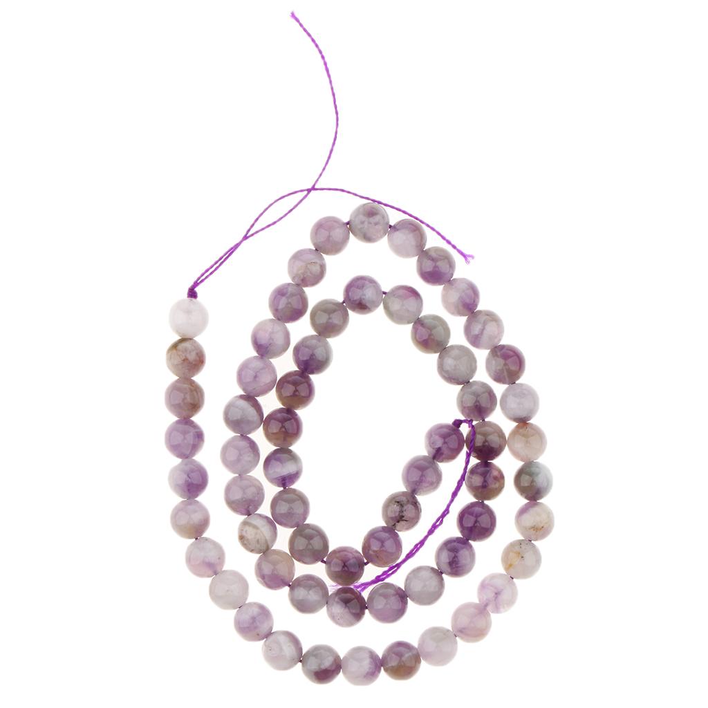 Amethyst Gemstone Loose Beads DIY Natural Craystal for Jewelry Making  4mm