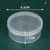 Mini Plastic Box Rectangular Box Translucent Box Packing Box Storage Box Dustproof Solid Strong Jewelry Storage Case Container