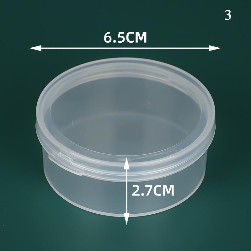Mini Plastic Box Rectangular Box Translucent Box Packing Box Storage Box Dustproof Solid Strong Jewelry Storage Case Container