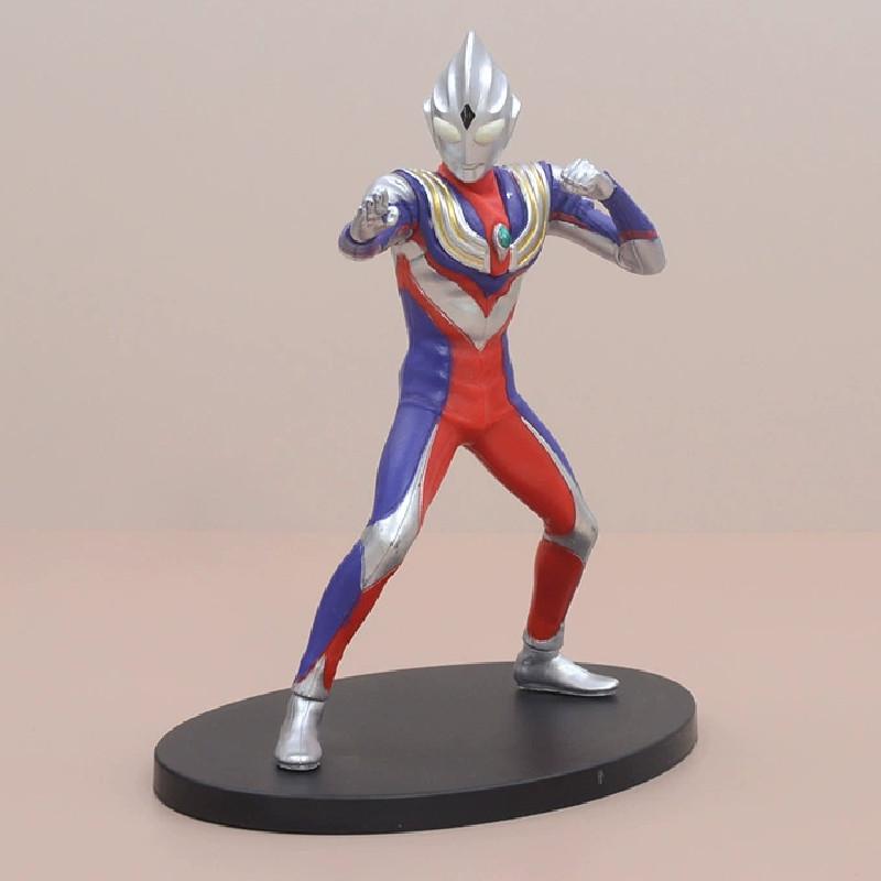 

Pvc Ultraman Tiga Action Figures Model Toy Desktop Decoration Gifts Cartoon