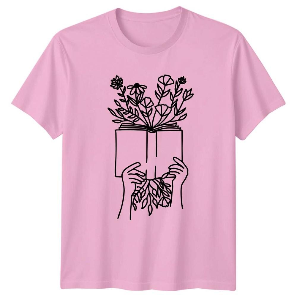 Books Are Where Growth Unisexs TShirt Bibliophile Literature Mothers Day