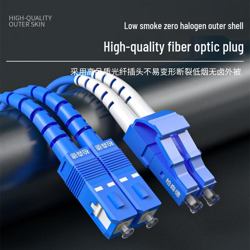 Baisenode Telecom Grade Indoor Armored Fiber Optic Patch Cable