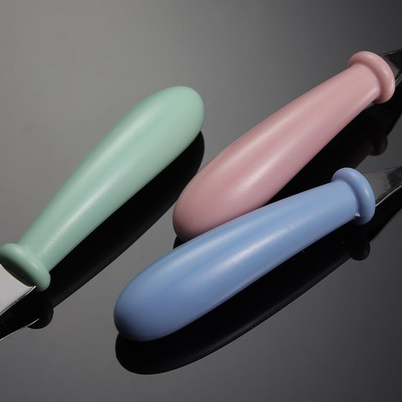 304 Stainless Steel Kids Cartoon Fork & Spoon Set with Cute Drop-Resistant PP Handles