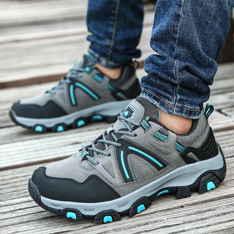 2025 Men's Spring New Hiking Outdoor Shoes Men's Casual Hiking Shoes Youth Travel Wild Running Shoes