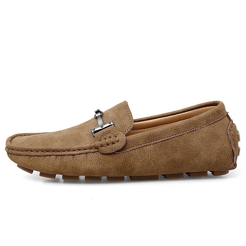 Genuine Leather Shoes Men Comfortable Classic Men's Loafers Zapatos De Hombre Luxury Brand Mens Flat Driving Dress Casual Shoes