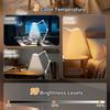 2026 New Remote Control Smart Magnifier USB 3 Colors LED Magnifying Glass for Soldering Iron Repair/Table Lamp/Skincare Beauty