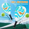 Tragbares Beach-Tennis-Schläger für Erwachsene Kinder - Fiberglasrahmen ABS-Konstruktion Outdoor-Trainingsschläger