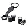 VW GTI GOLF 2026 Hot For VW VOLKSWAGEN Car Tire Valve Caps Wheel Covers with Wrench for Volkswagen Santana GTI Lavida Jetta Mago