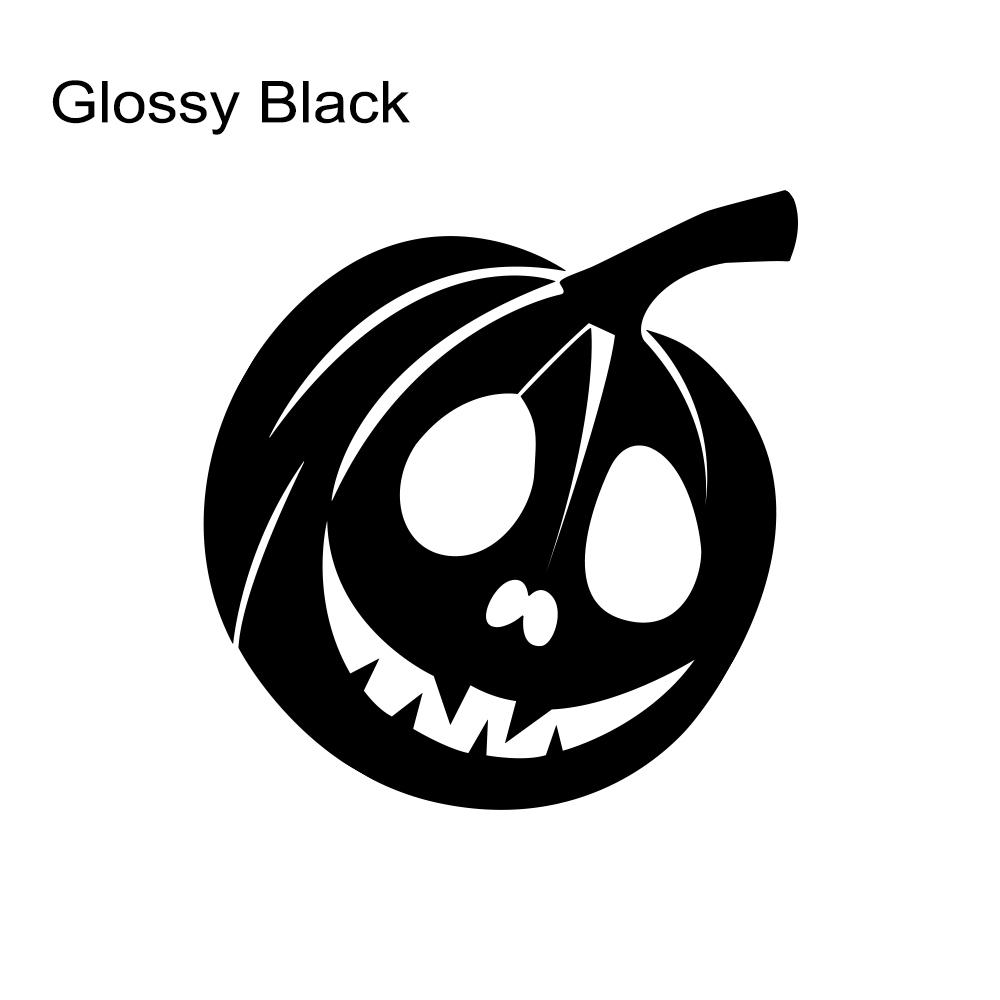 

Halloween Scary Pumpkin Car Sticker Auto Body Bumper Windows Motorcycle Laptop Walls Vinyl Film PVC Funny Decal Car Accessories 20x15.8cm