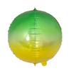 17-inch 3D/4D Round Aluminum Foil Balloons for Weddings, Birthdays, and Parties